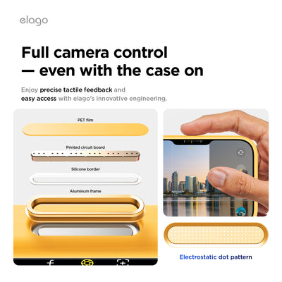 Elago Mag Silicone Case for iPhone 17 Pro / iPhone 18 Pro - Sunshine 