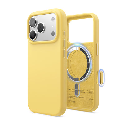 Elago Mag Silicone Case for iPhone 17 Pro / iPhone 18 Pro - Yellow 