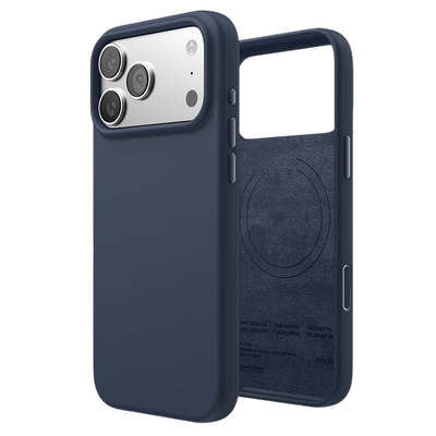 Elago Mag Silicone Case for iPhone 17 Pro Max / iPhone 18 Pro Max - Jean Indigo 