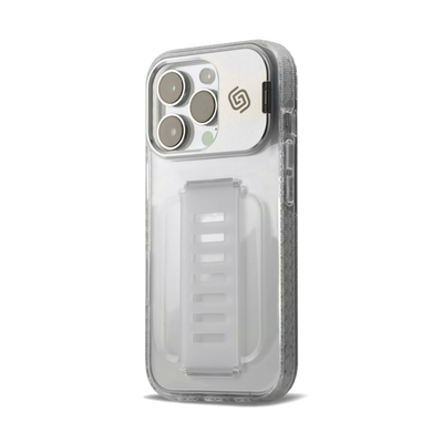 Grip2U BOOST Kickstand Clear Case for iPhone 16 Pro Max