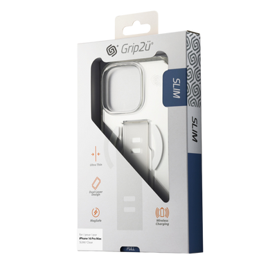 Grip2U iPhone 16 Pro Max SLIM MagSafe Clear