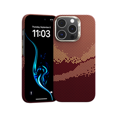 حافظة Benks GoldenTide ArmorAir مصنوعة من Kevlar® لهاتف iPhone 16 Pro Max