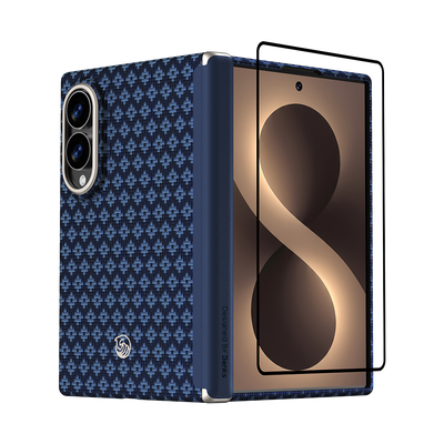 Benks ArmorGrid Air Grand Combo built with Kevlar® for Samsung Galaxy Z Fold 8 / Z Fold 8 Ultra - Blue 