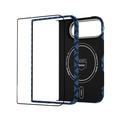 Benks ArmorGrid Air Grand Combo built with Kevlar® for iPhone Duo - Beyond Blue 