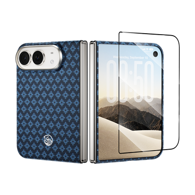 Benks ArmorGrid Air Grand Combo built with Kevlar® for iPhone Duo - Beyond Blue 