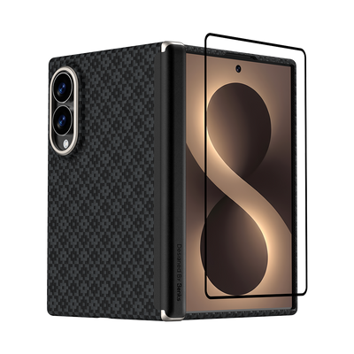 Benks ArmorGrid Air Grand Combo built with Kevlar® for Samsung Galaxy Z Fold 8 / Z Fold 8 Ultra - Black 
