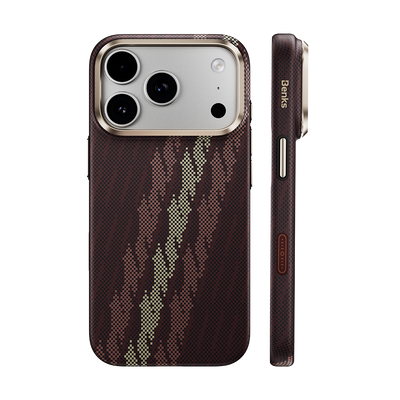 Benks Haven Case built with Kevlar® for iPhone 18 Pro / 18 Pro Max - Rouge 
