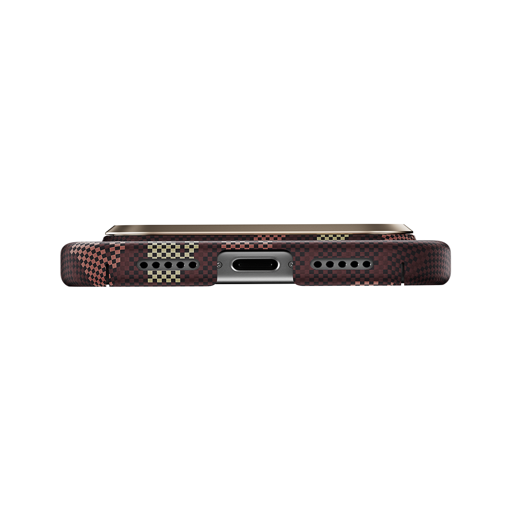 Benks Haven Case built with Kevlar® for iPhone 18 Pro / 18 Pro Max - Rouge 