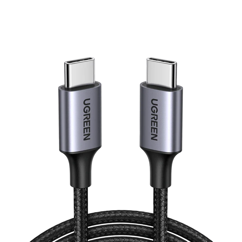 Ugreen USB-C to USB-C 60W Charger Cable (Braided) - 1m