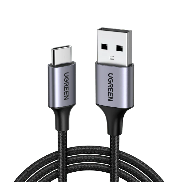 Ugreen USB-A to USB-C Cable (Nylon Braided) -1m