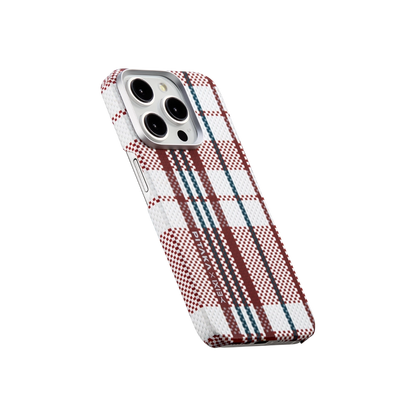 Pitaka red-white-blue MagEZ Case 4 for iPhone 15 Pro Max