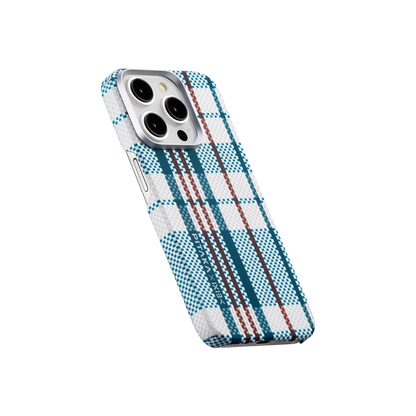 Pitaka red-white-blue MagEZ Case 4 for iPhone 15 Pro Max