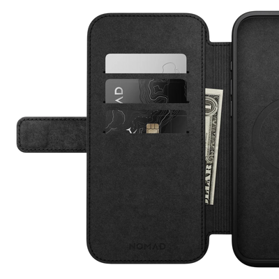 Nomad Modern Leather Folio Case for iPhone 16 Pro