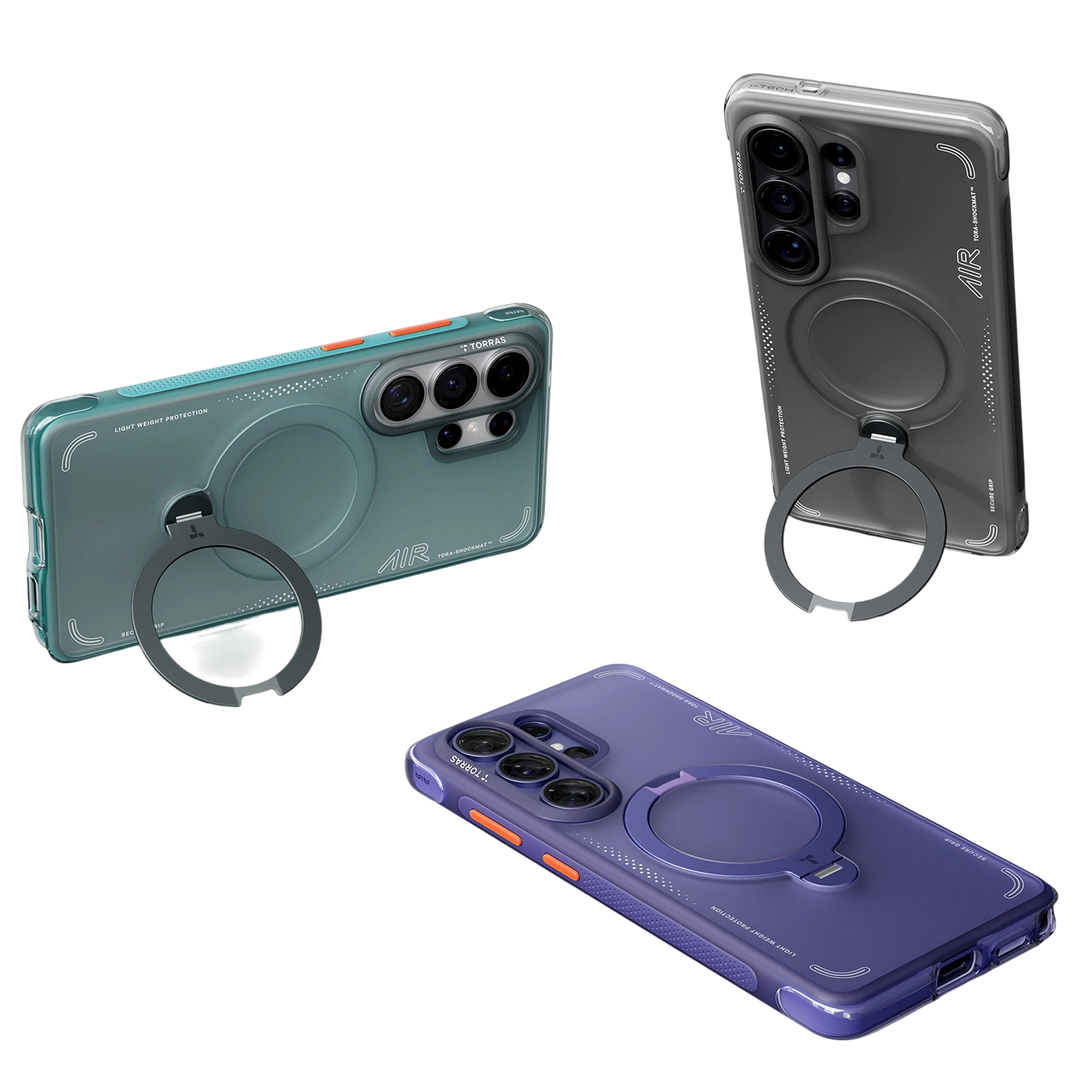 TORRAS Ostand Q3 Air Case for Samsung S26 Ultra