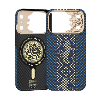Benks Knight Air C1 Case built with Kevlar® for iPhone 18 Pro Max - Navy Blue 