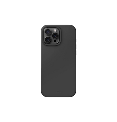 جراب Uniq Lino Hue Hybrid من السيليكون مع شحن مغناطيسي لهاتف iPhone 16 Pro Max