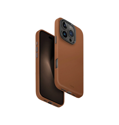 Uniq Lyden Premium Leatherette Case for iPhone 16 Pro