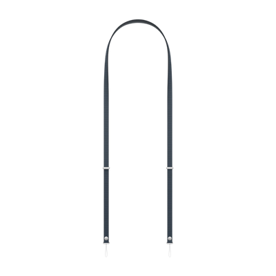 Apple Crossbody Strap in Navy Blue 