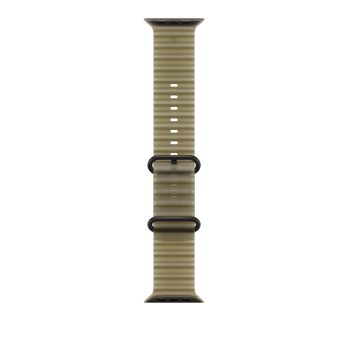 Apple Watch Ultra Ocean Band (49mm) - Translucent Kelp (Black Titanium) 