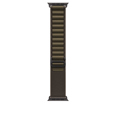 Apple Watch Ultra Alpine Loop (49mm) - Dark Olive (Black Titanium) 