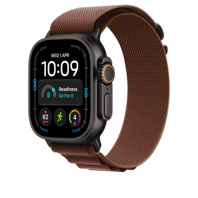 Apple Watch Ultra Alpine Loop (49mm) - Burgundy (Black Titanium) - alternate view 1 