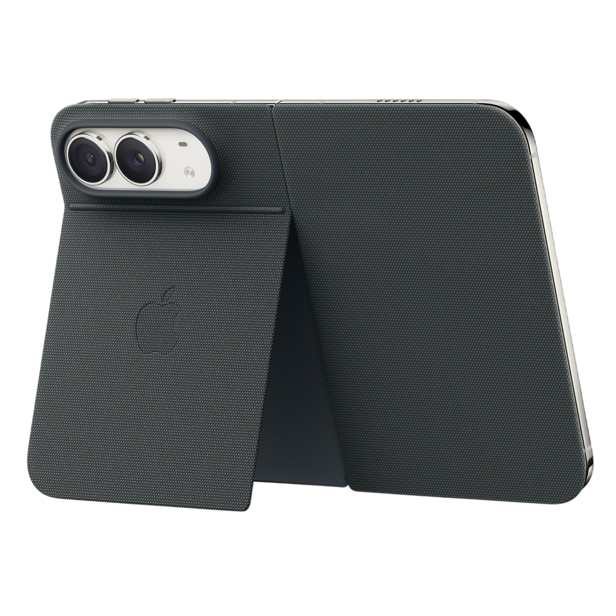 Apple iPhone Duo Folio with Kickstand in Navy Blue 