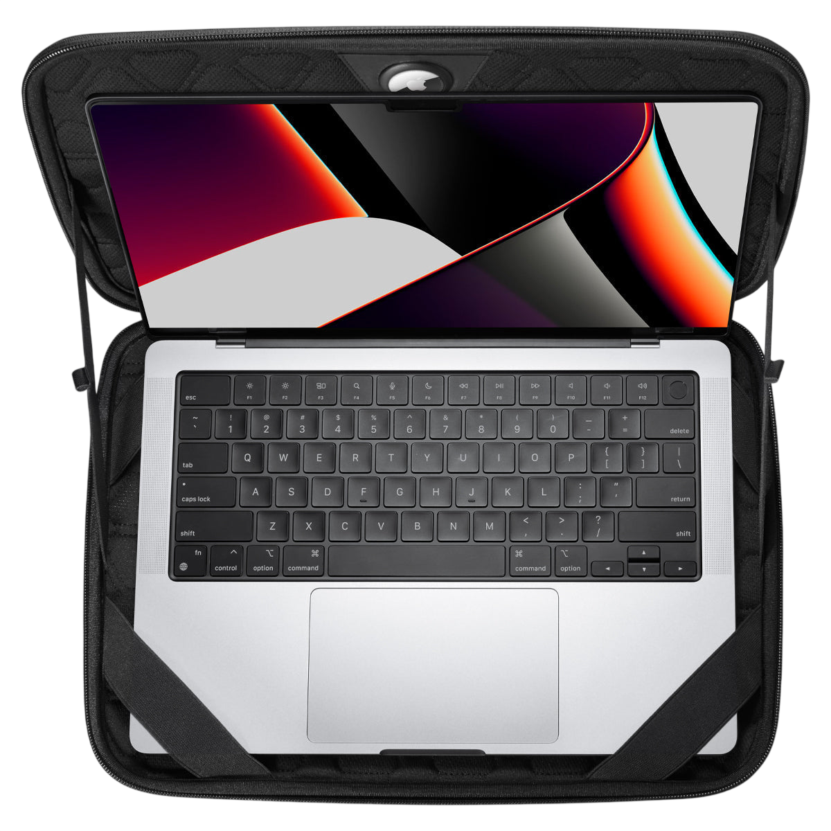 جراب سبيجن Rugged Armor Pro لـ ماك بوك برو 13" / 14" / آيباد برو 13" مع دعم AirTag