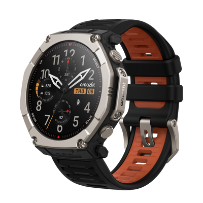 Amazfit T-Rex Ultra 2 Black Magma titanium