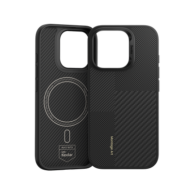 Benks Montage ArmorPro Case built with Kevlar® for iPhone 16 Pro with Button