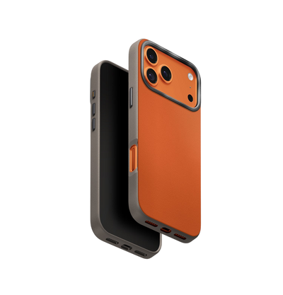 Uniq Lyden DS Dual-Tone Premium Leatherette Case for iPhone 17 Pro Max