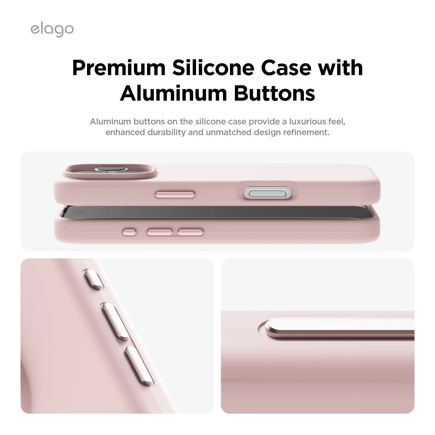 جراب Elago MagSafe من السيليكون لهاتف iPhone 16 Pro Max