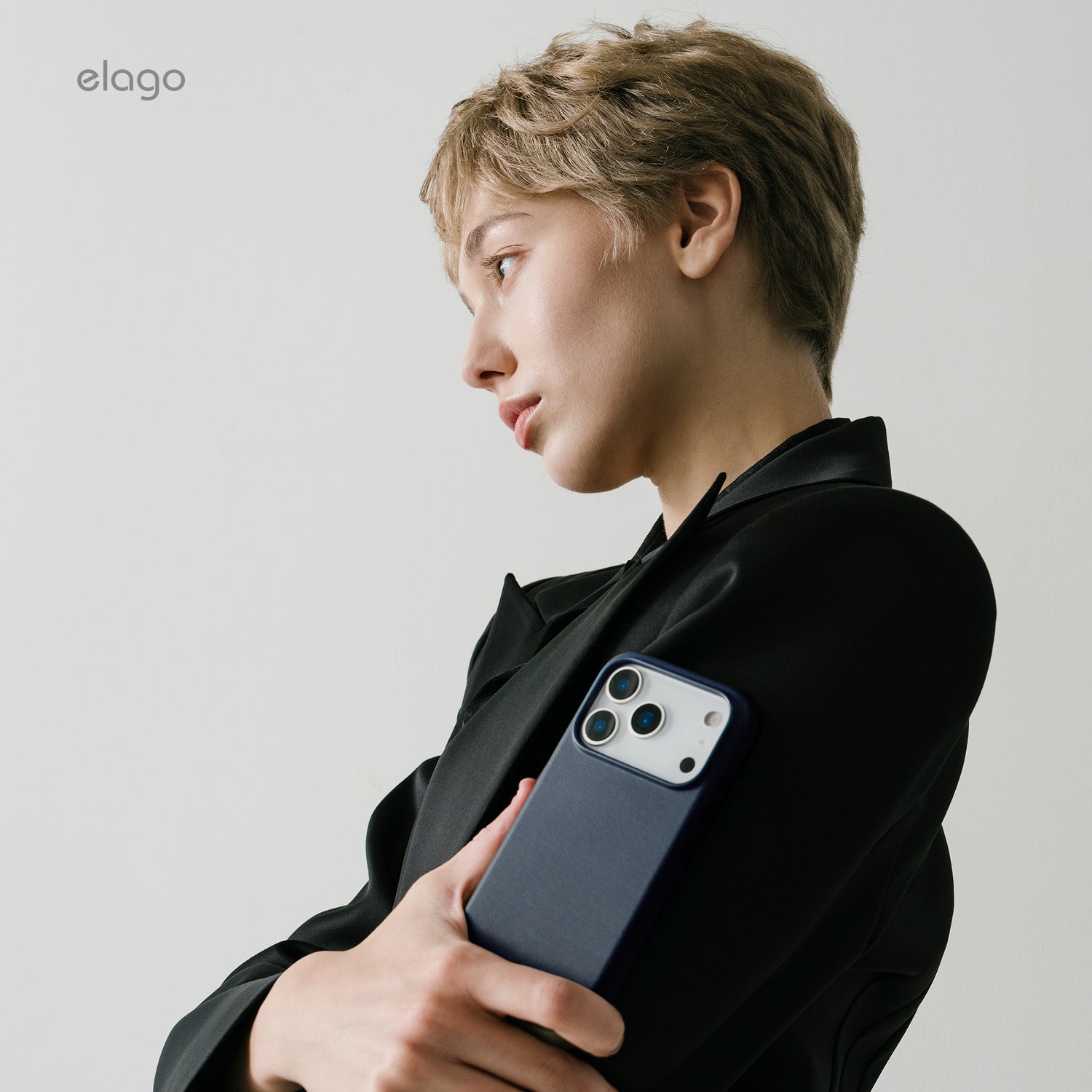 Elago MagLeather Case for iPhone 17 Pro Max / iPhone 18 Pro Max - Jean Indigo 