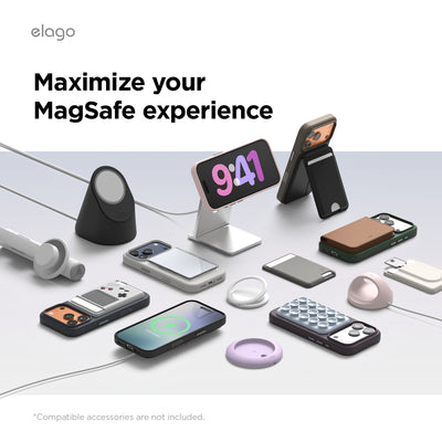 Elago MagLeather Case for iPhone 17 Pro Max / iPhone 18 Pro Max - Jean Indigo 