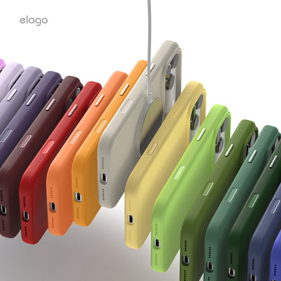 Elago Mag Silicone Case for iPhone 17 Pro Max / iPhone 18 Pro Max - Aqua Sky 