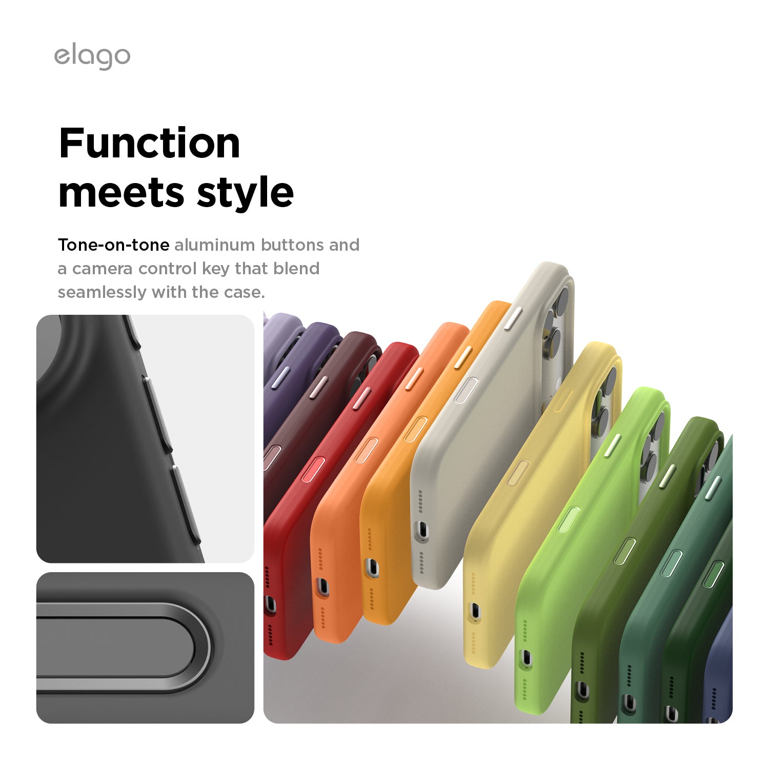 Elago Mag Silicone Case for iPhone 17 Pro Max / iPhone 18 Pro Max - Black 