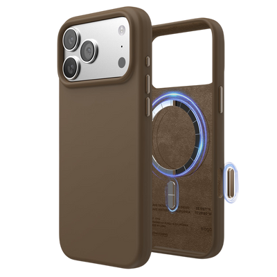 Elago Mag Silicone Case for iPhone 17 Pro Max / iPhone 18 Pro Max - Brown 