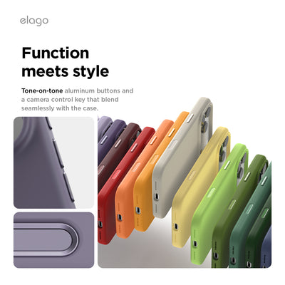 Elago Mag Silicone Case for iPhone 17 Pro Max / iPhone 18 Pro Max - Deep Lavender 