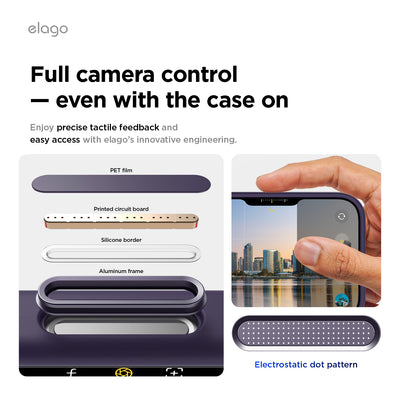 Elago Mag Silicone Case for iPhone 17 Pro Max / iPhone 18 Pro Max - Deep Purple 