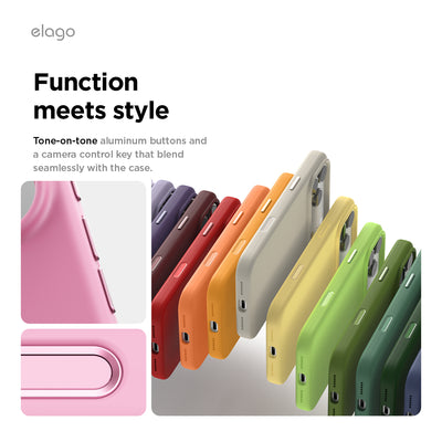 Elago Mag Silicone Case for iPhone 17 Pro Max / iPhone 18 Pro Max - Hot Pink 