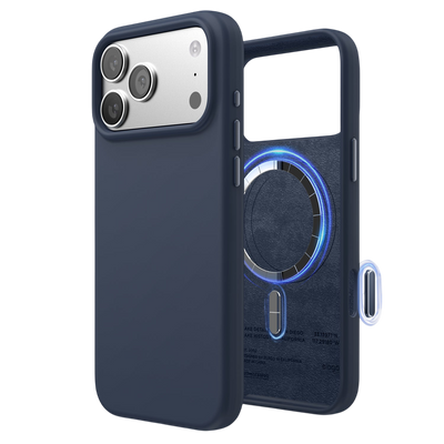 Elago Mag Silicone Case for iPhone 17 Pro Max / iPhone 18 Pro Max - Jean Indigo 
