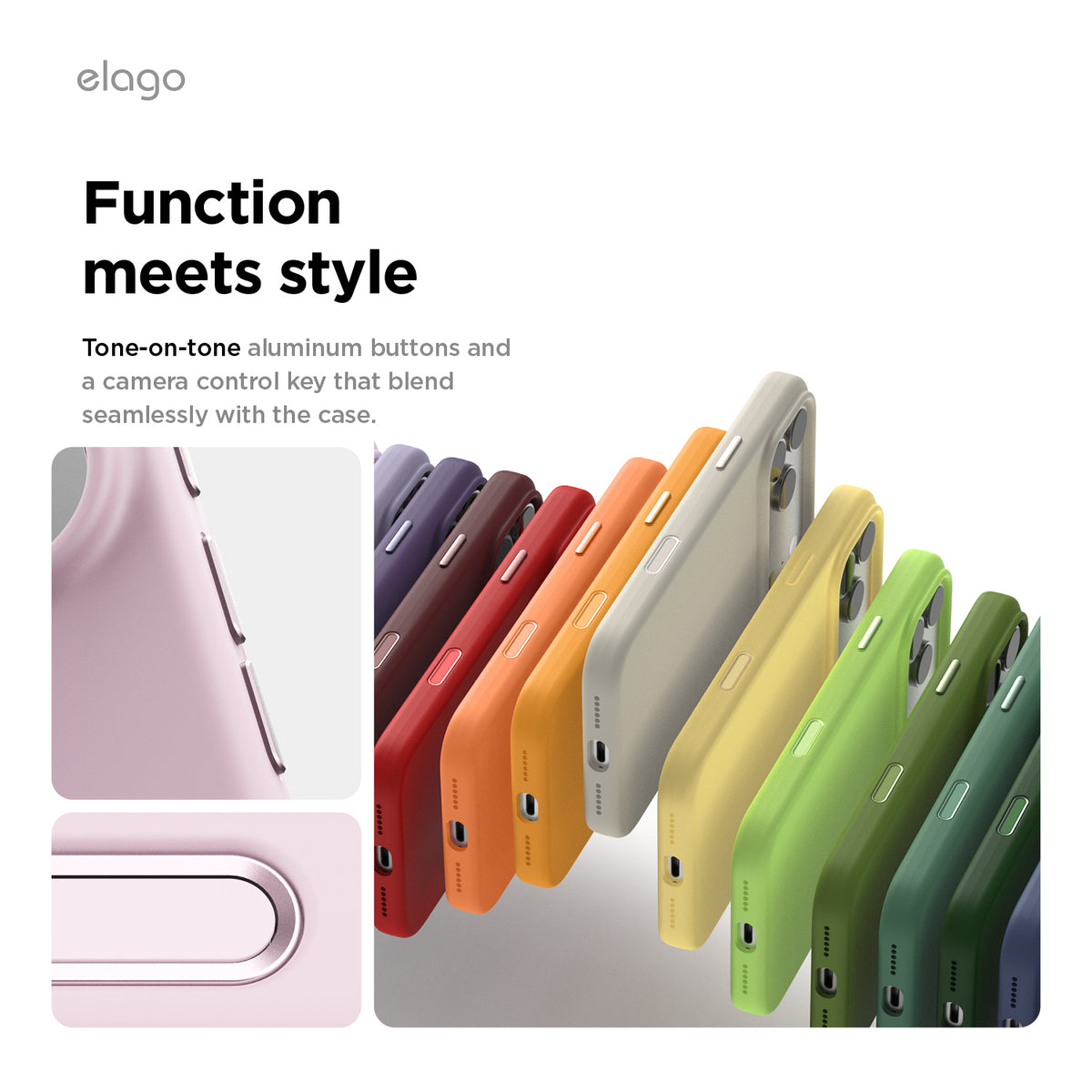 Elago Mag Silicone Case for iPhone 17 Pro Max / iPhone 18 Pro Max - Light Lilac 