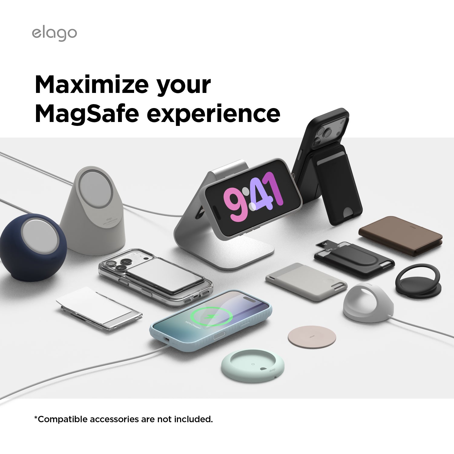 Elago Mag Silicone Case for iPhone 17 Pro Max / iPhone 18 Pro Max - Light Lilac 