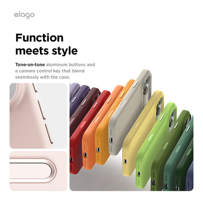 Elago Mag Silicone Case for iPhone 17 Pro Max / iPhone 18 Pro Max - Lovely Pink 