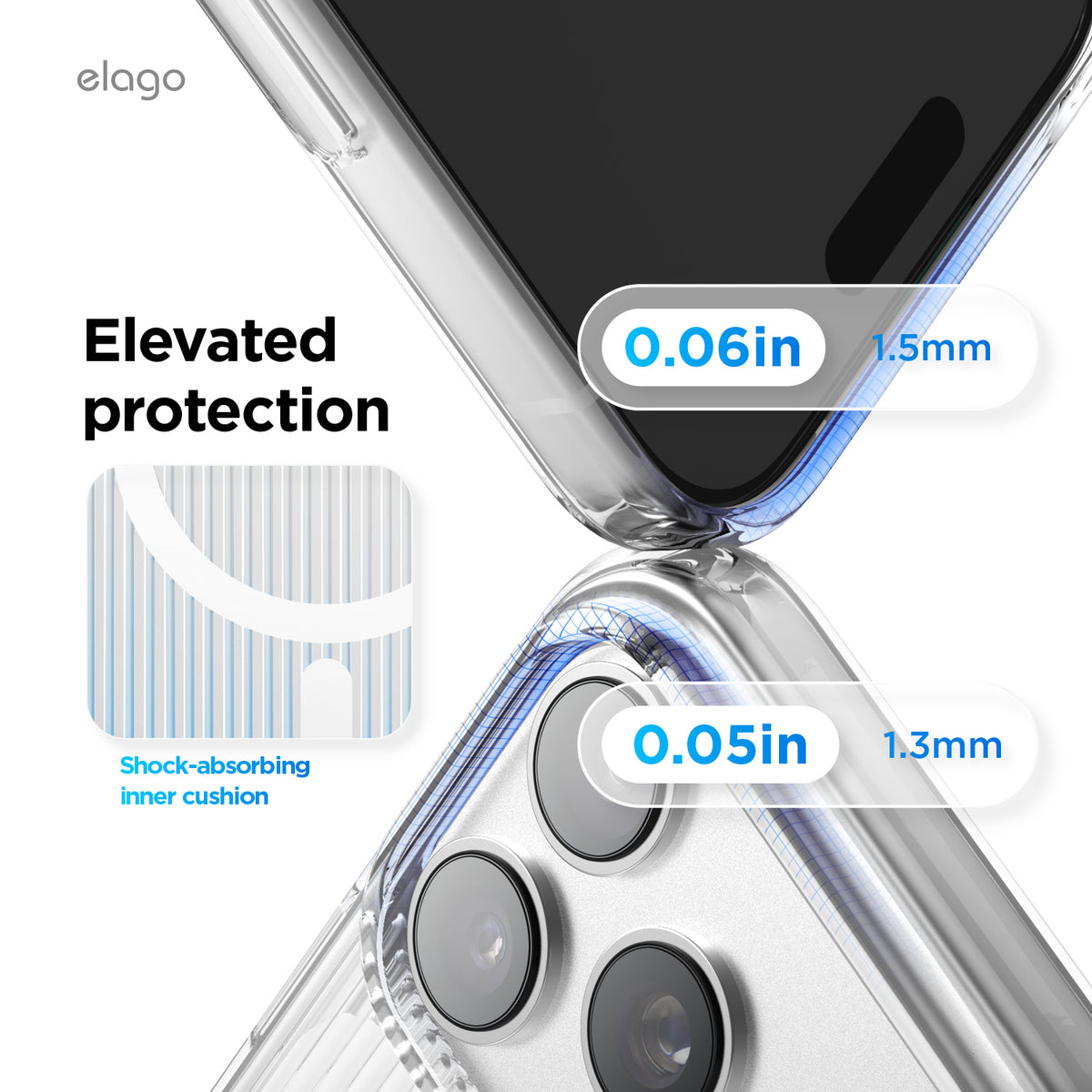 Elago MagUrbanClear Case for iPhone 17 Pro Max / iPhone 18 Pro Max