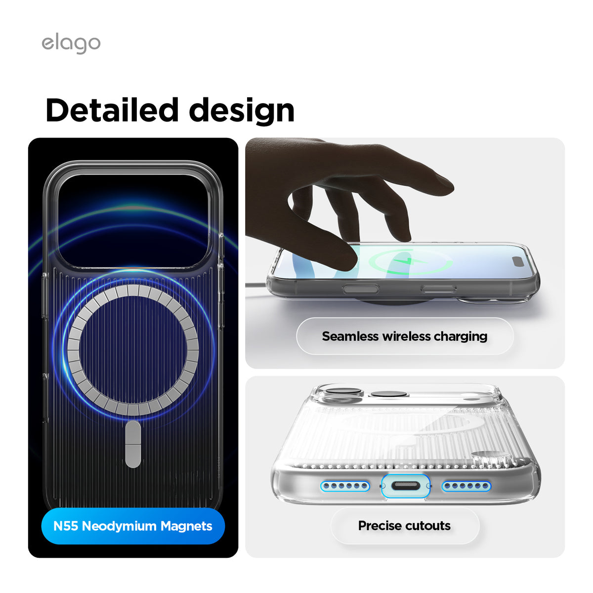 Elago MagUrbanClear Case for iPhone 17 Pro Max / iPhone 18 Pro Max