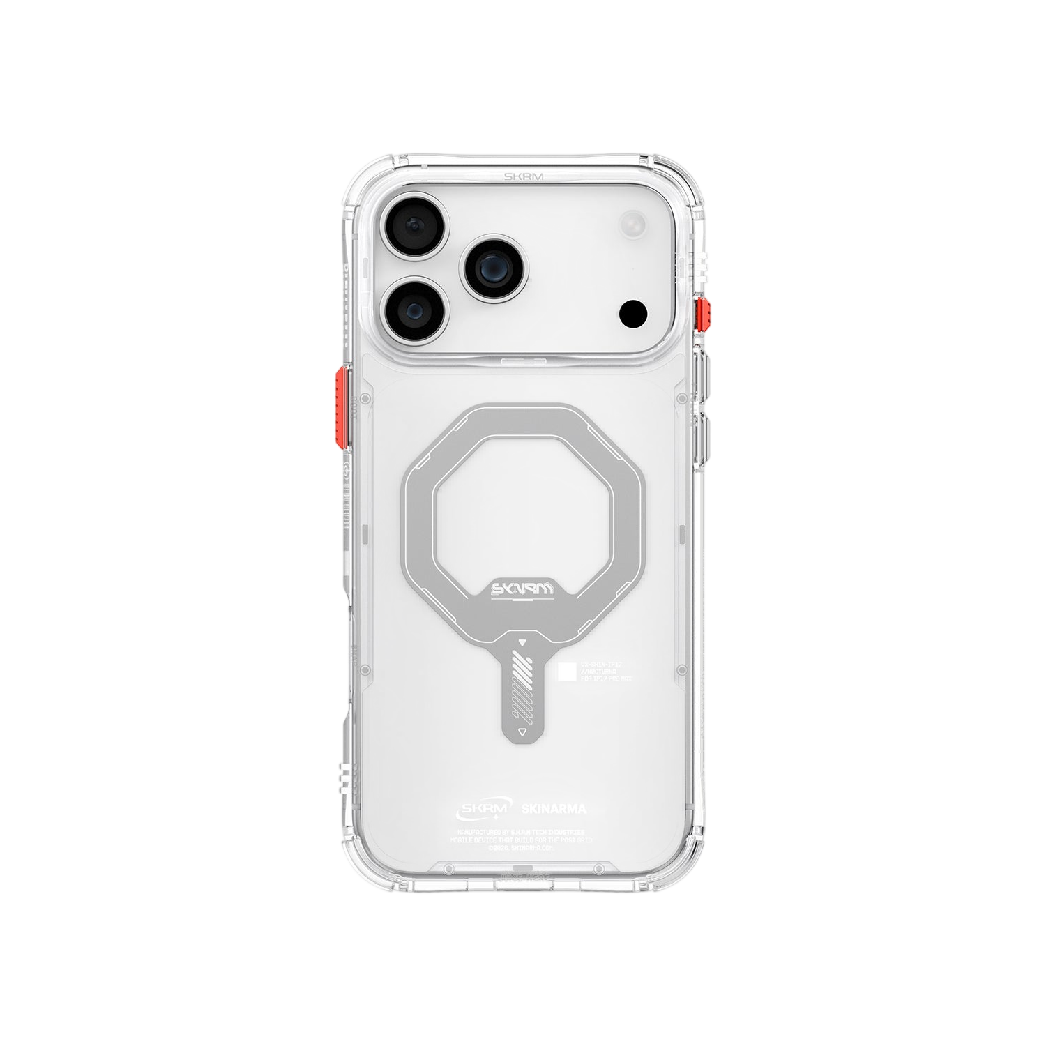 Skinarma Saido Mag-Charge Clear Case for iPhone 17 Pro Max - Clear 