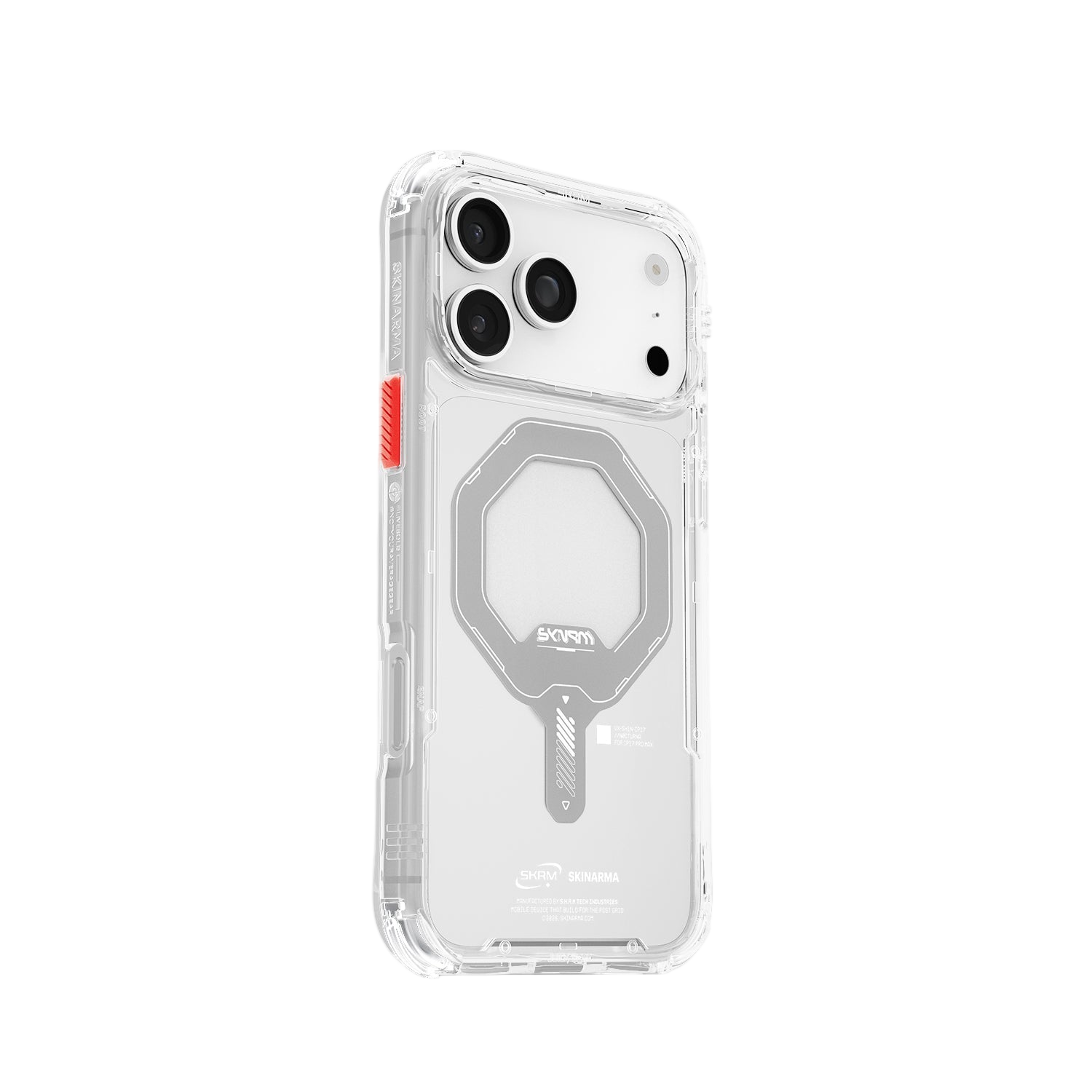 Skinarma Saido Mag-Charge Clear Case for iPhone 17 Pro Max - Clear 