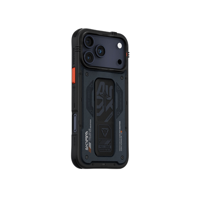 Skinarma Aegis Mag-Charge Grip-Stand Case for iPhone 17 Pro Max - Navy 