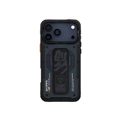 Skinarma Aegis Mag-Charge Grip-Stand Case for iPhone 17 Pro Max - Navy 