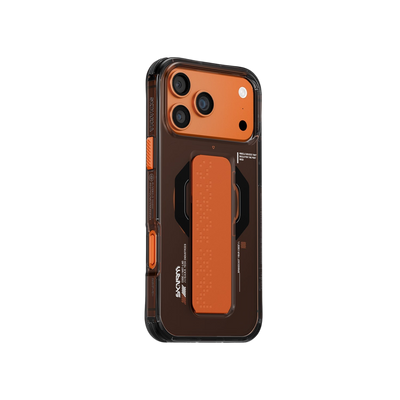 Skinarma Haxa Mag-Charge Grip-Stand Case for iPhone 17 Pro Max - Black 